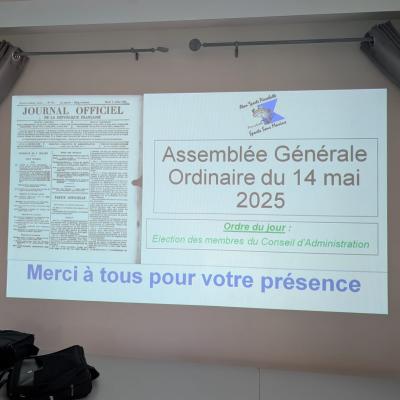 Ordre du jour de l'Assemblée Générale